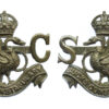 Pair of Buckinghamshire Special Constabulary Collar Badges - King's Crown