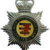 Avon & Somerset Constabulary Enamelled Helmet Plate - Queen's Crown