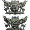Pair of Dorset Constabulary Collar Badges