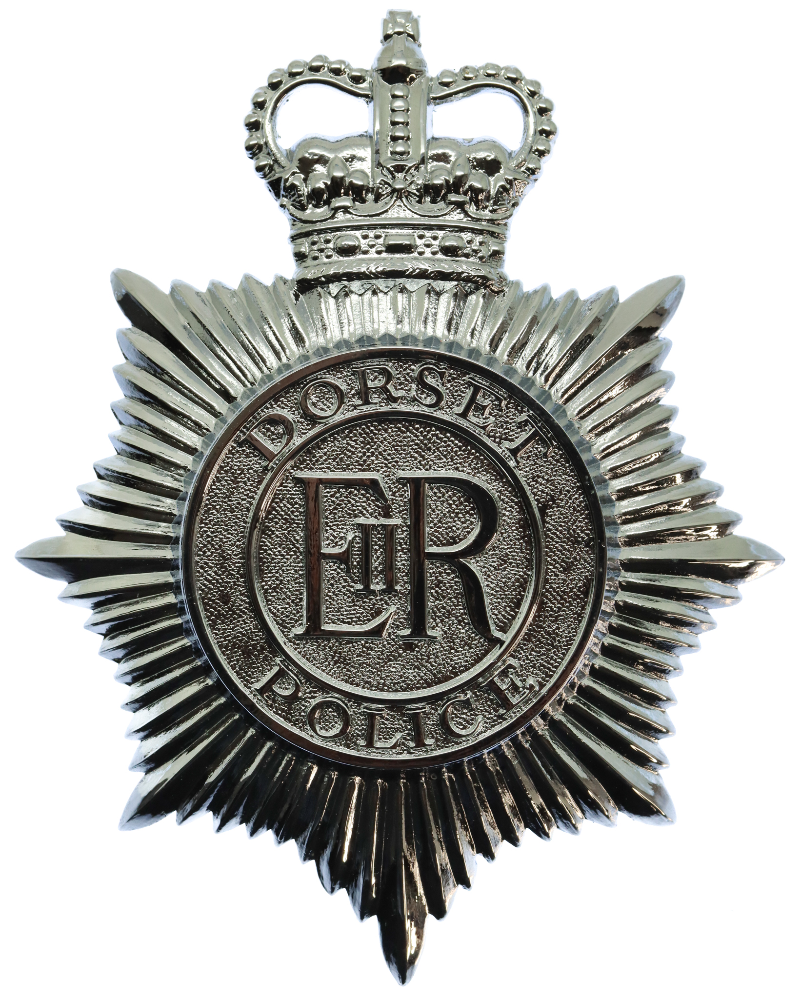 Dorset Police Helmet Plate - Queen's Crown