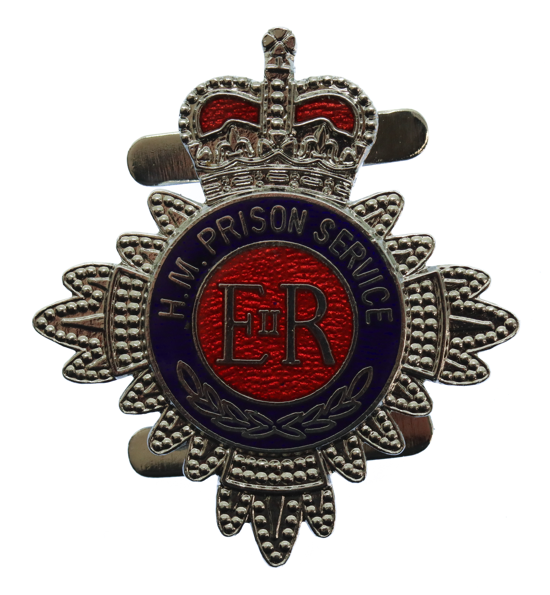 H.M. Prison Service Enamelled Warrant Card Badge