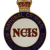 National Crime Intelligence Service NCIS Enamelled Warrant Card Badge