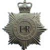 Metropolitan Police Noddy Bike Helmet Plate - Queen's Crown