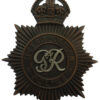 George VI Metropolitan Police Helmet Plate - King's Crown