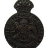Metropolitan Special Constabulary Bronze Cap/Lapel Badge - King's Crown