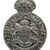 Metropolitan Special Constabulary Chrome Cap/Lapel Badge - King's Crown