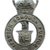 Ipswich Borough Police Cap Badge - Queen's Crown