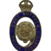East Suffolk Police Reserve Enamelled Lapel Badge - King's Crown