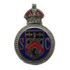 Burnley Special Constabulary Enamelled Lapel Badge - King's Crown