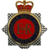 Greater Manchester Police Enamelled Star Cap Badge - Queen's Crown
