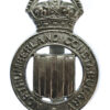 Northumberland Constabulary Cap Badge - King's Crown
