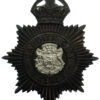 Cardiff City Police Night Helmet Plate - King's Crown
