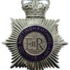 Nottinghamshire Constabulary Enamelled Helmet Plate - Queen's Crown
