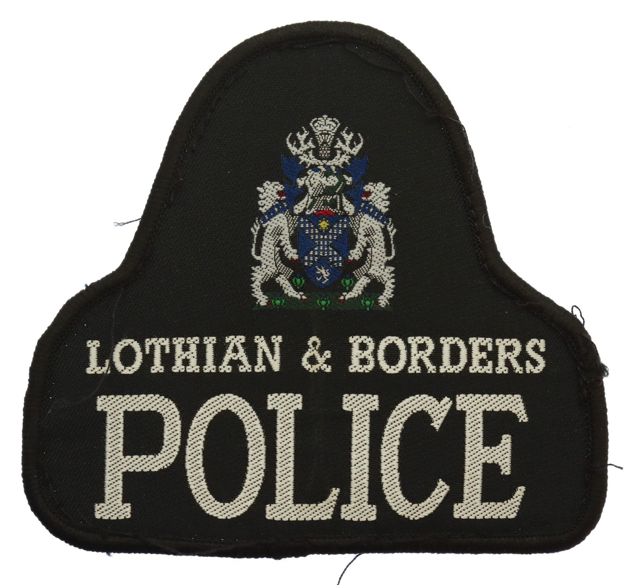 Lothian & Borders Police Cloth Bell Patch Badge