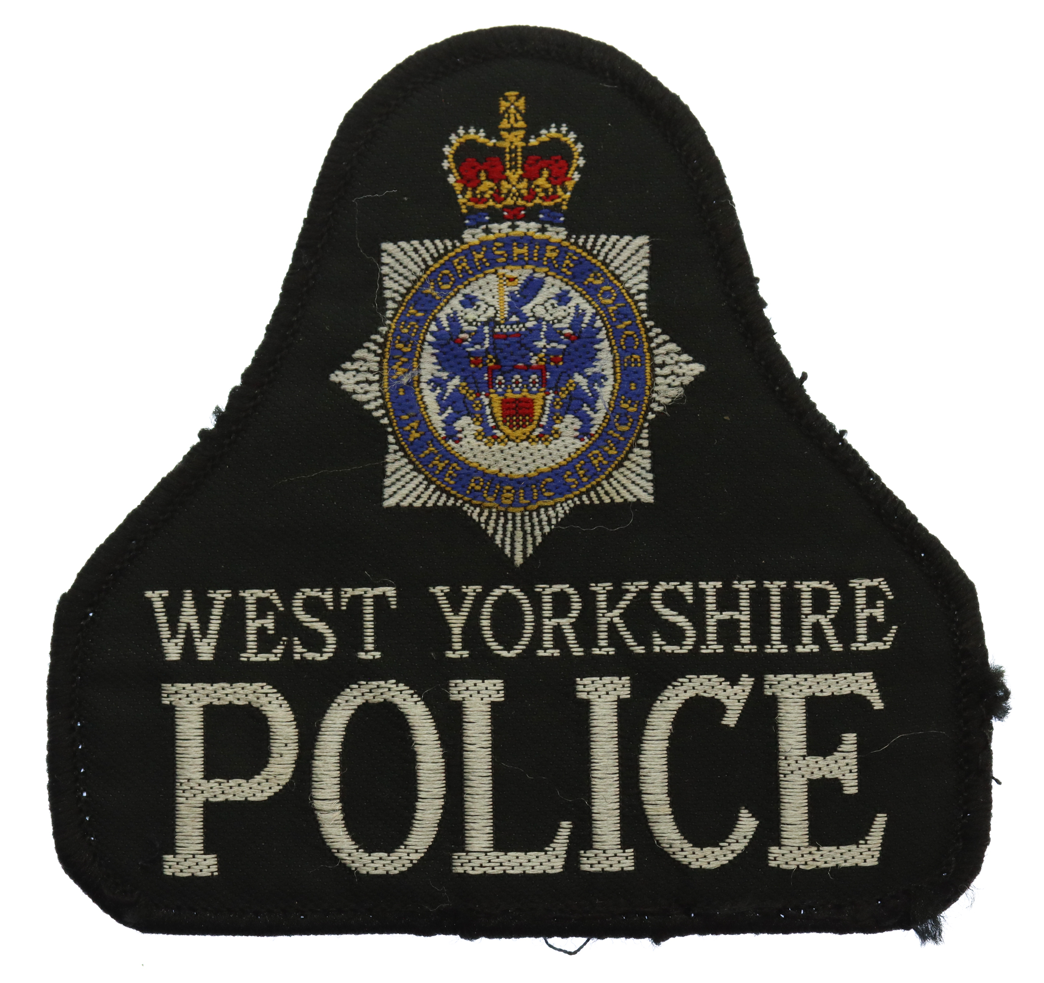 West Yorkshire Police Cloth Bell Patch Badge