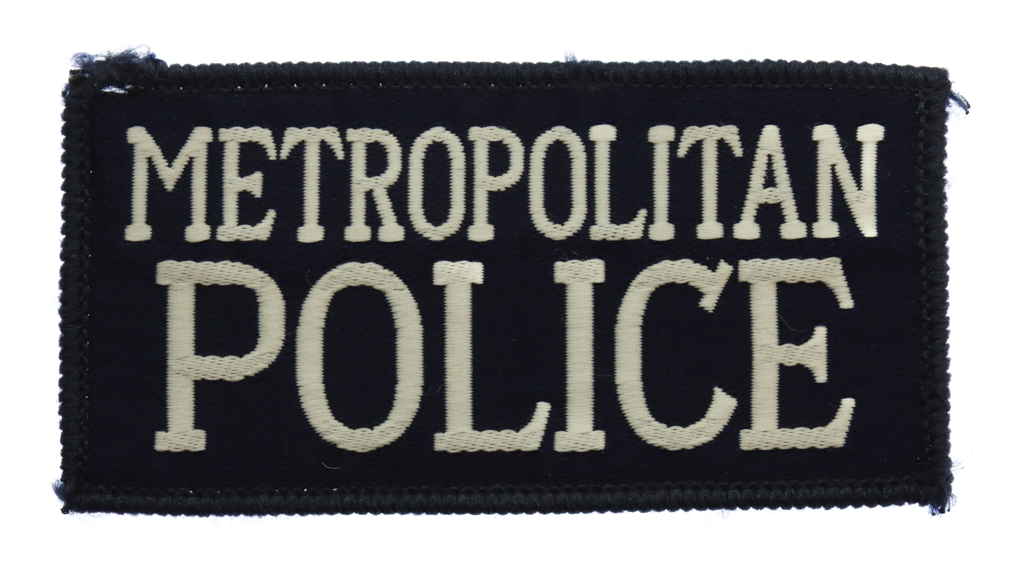 Metropolitan Police Cloth Patch Badge (Blue)