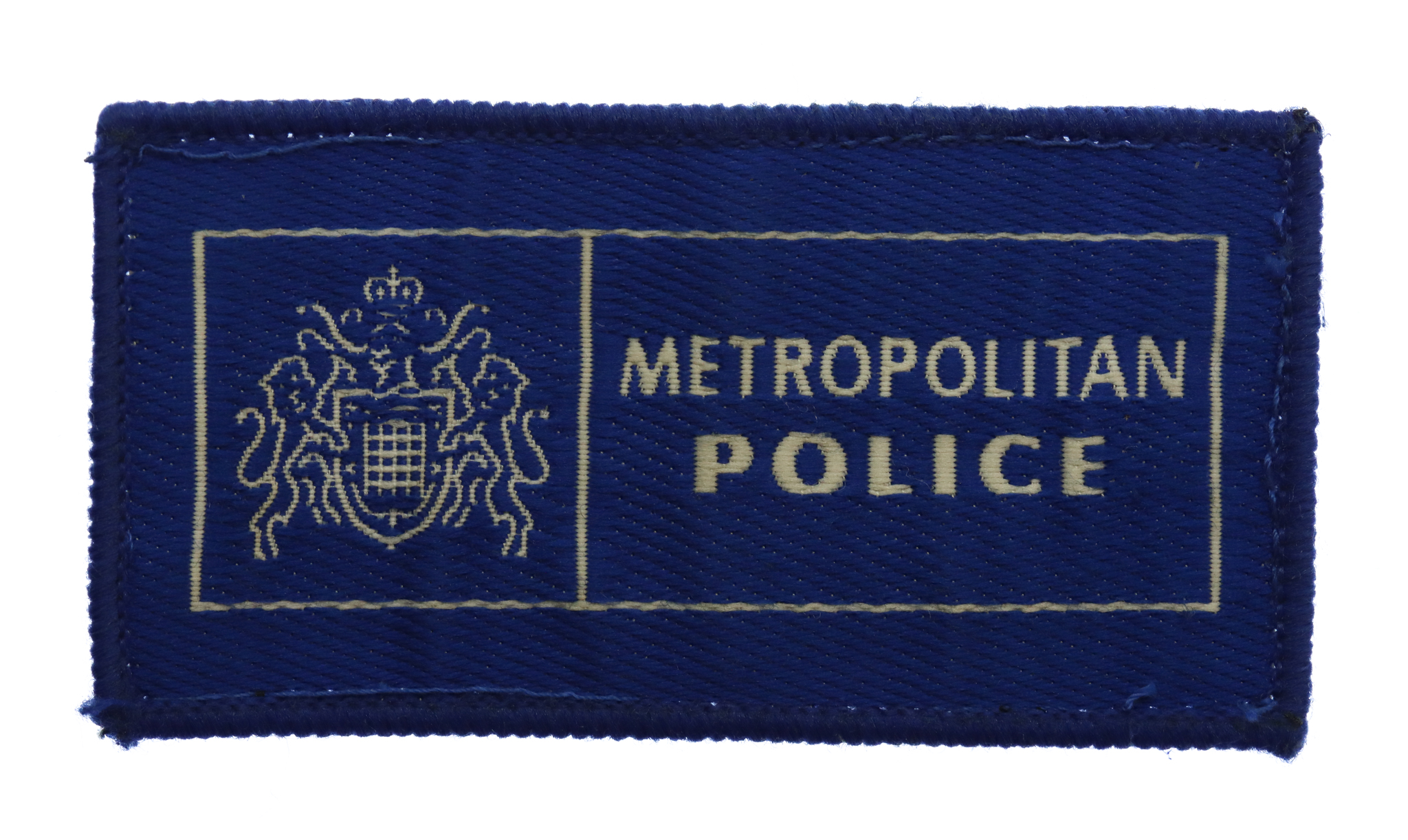 Metropolitan Police Cloth Patch Badge 