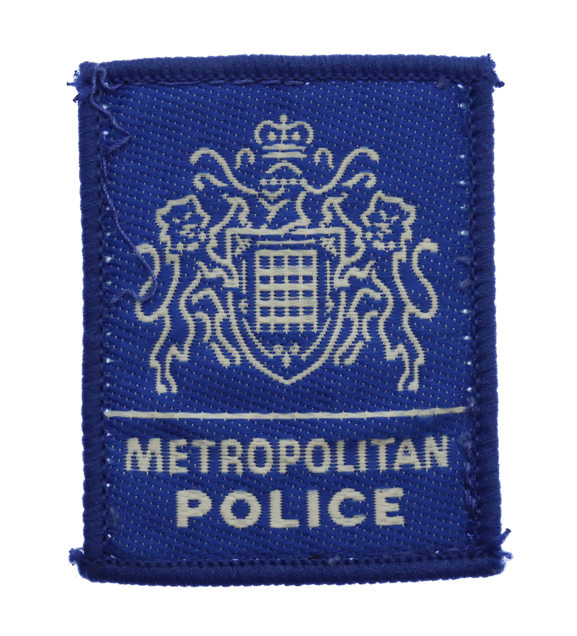 Metropolitan Police Cloth Patch Badge 