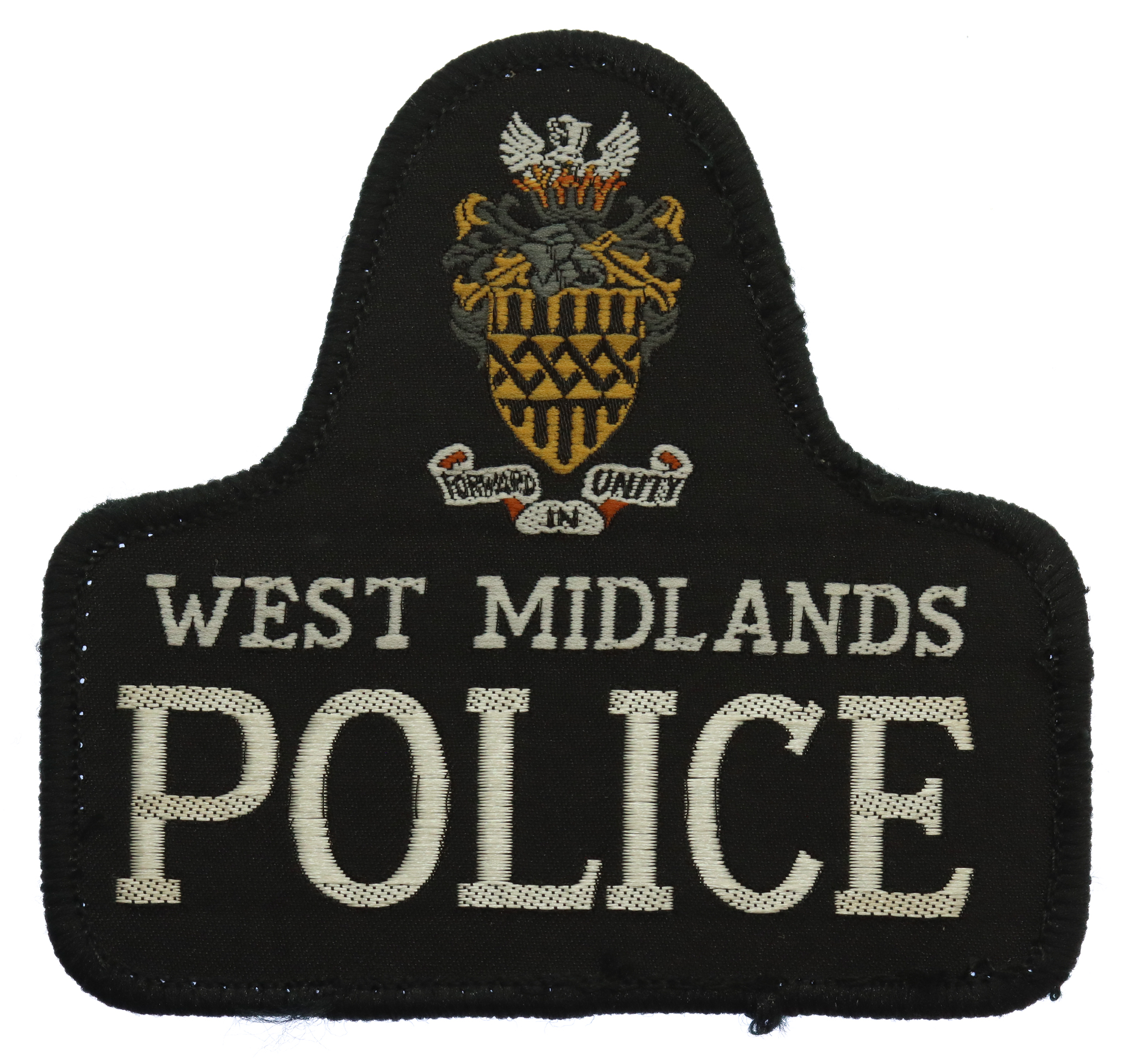 West Midlands Police Cloth Bell Patch Badge