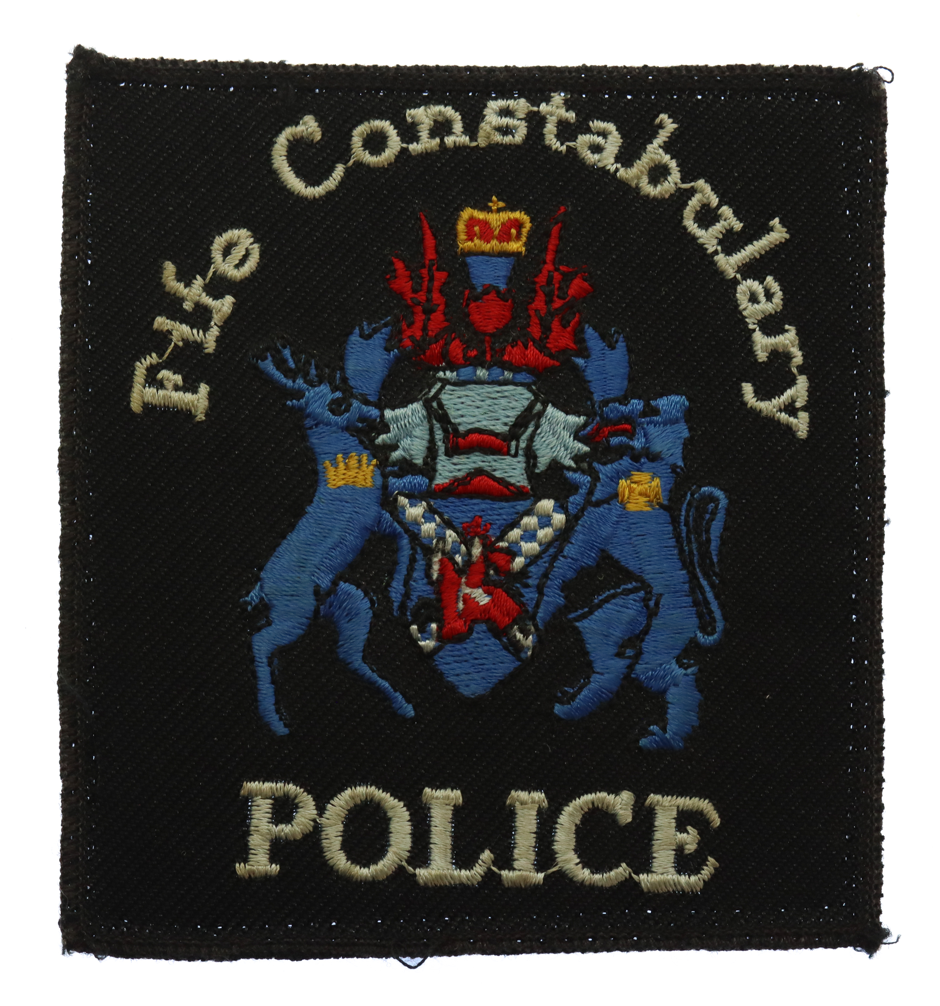 Fife Constabulary Police Cloth Patch Badge