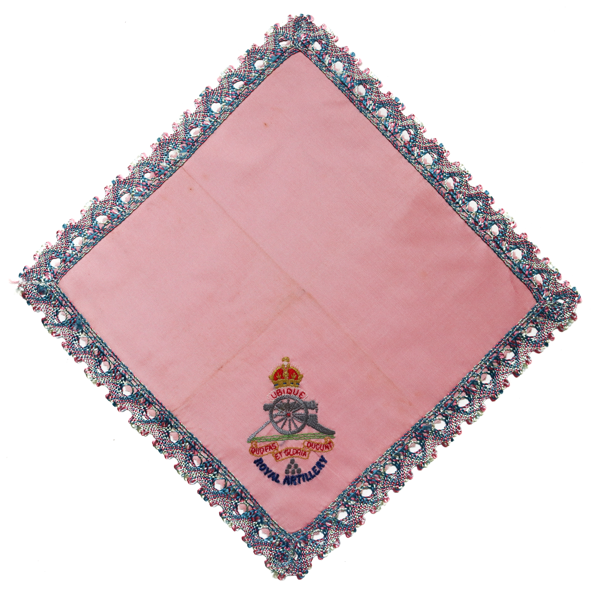 Royal Artillery Embroidered Handkerchief