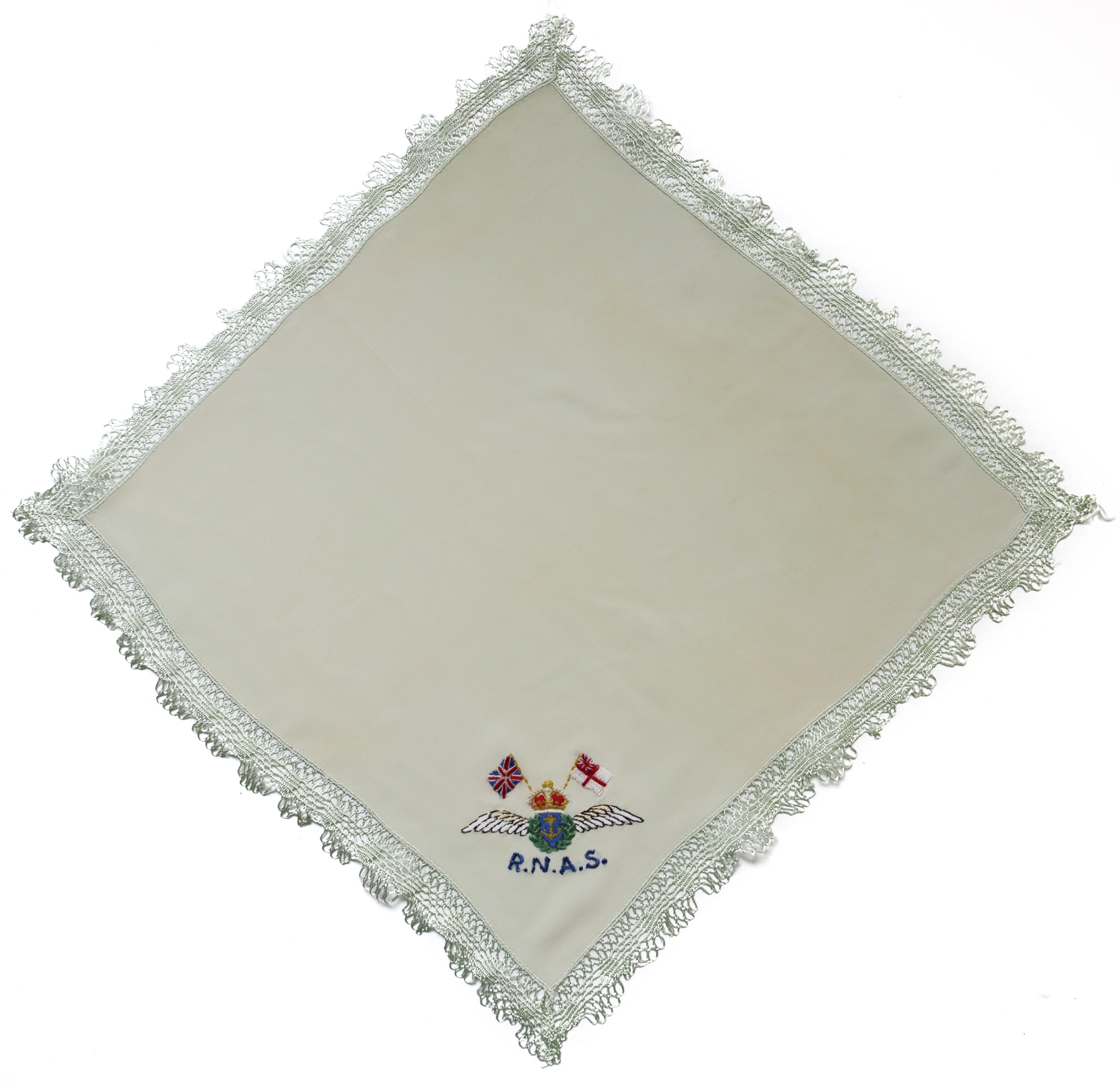 Royal Naval Air Service Silk Embroidered Handkerchief