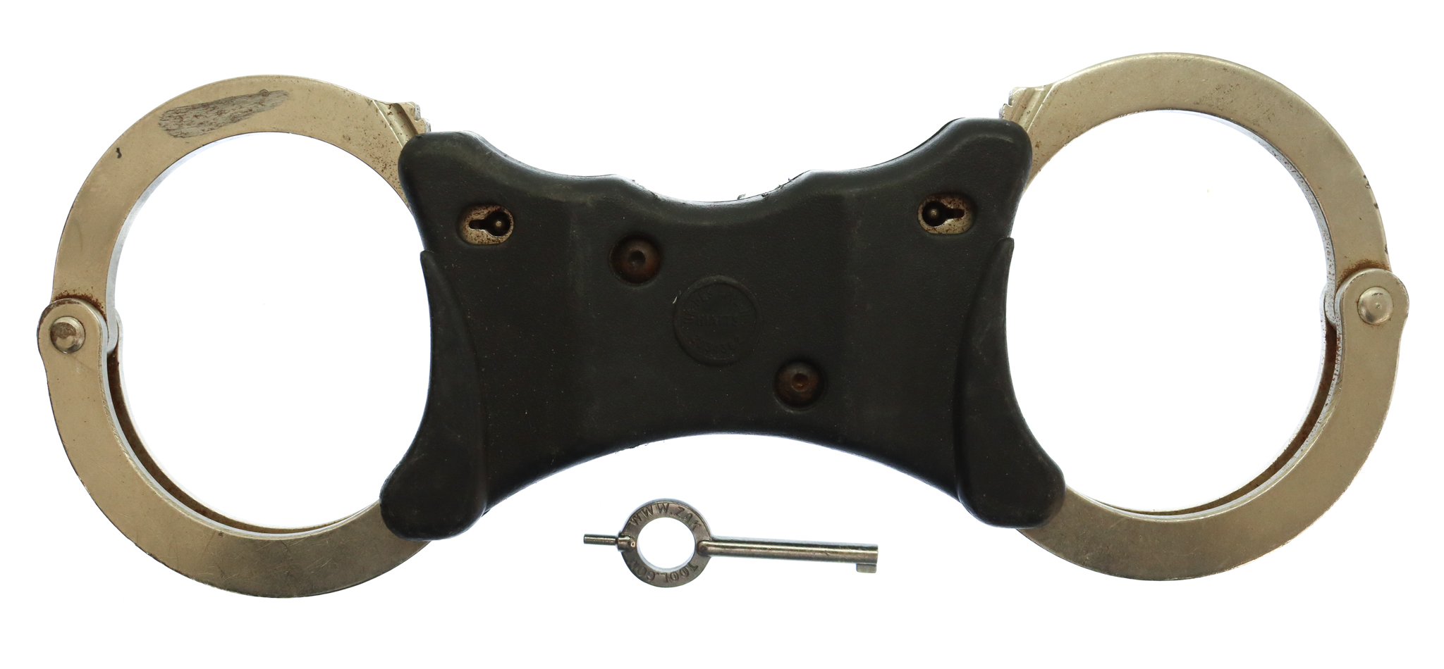 Hiatts Police Rigid Speedcuffs Handcuffs with Key