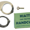 Hiatts 1960 Pattern Police Handcuffs with Key in Original Box 