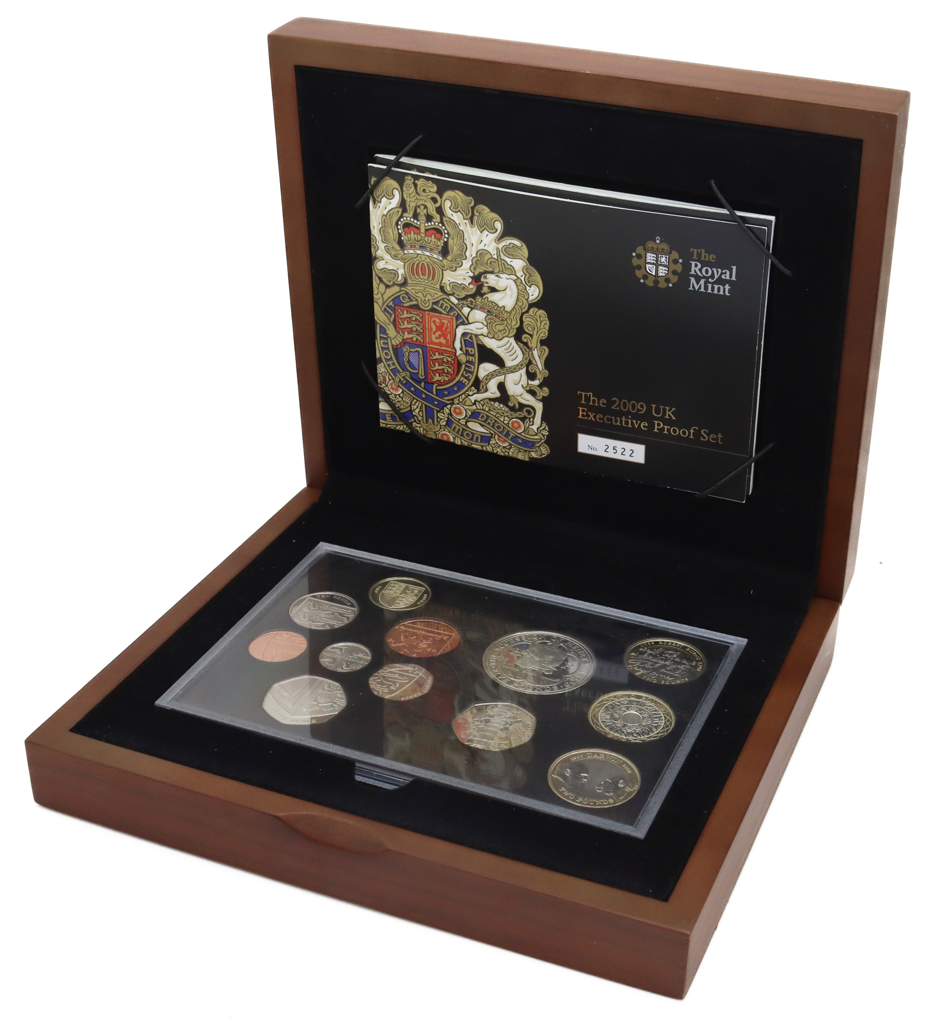 Royal Mint 2009 UK Executive Proof Specimen Coin Set 