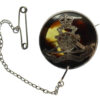 WW1 Royal Artillery 1917 Hallmarked Silver & Tortoiseshell Sweetheart Brooch