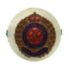 George VI Royal Engineers Mother of Pearl Sweetheart Brooch