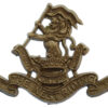 West Riding Regiment (Duke of Wellington's) WW2 Plastic Economy Cap Badge