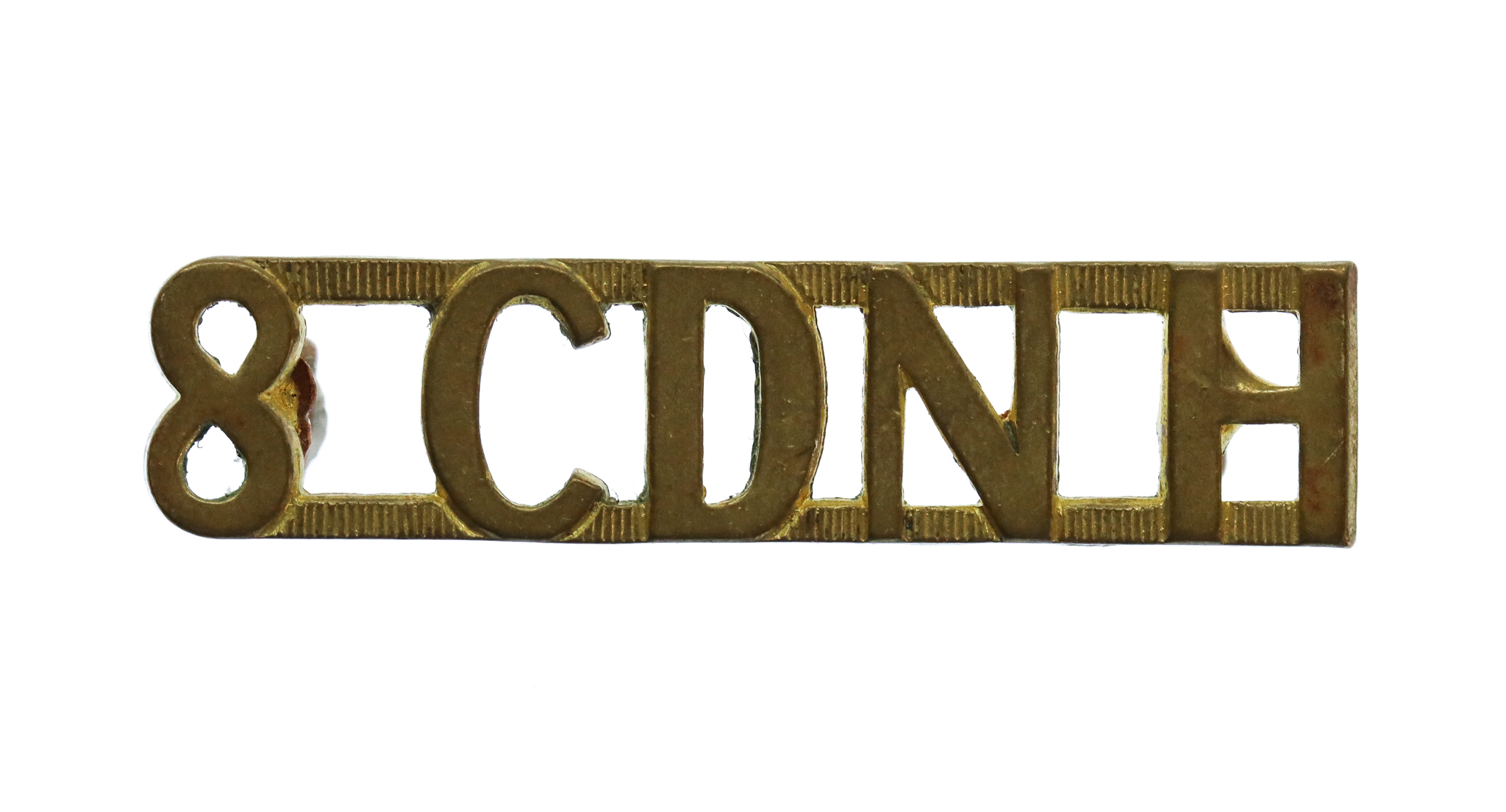 8th Princess Louise's Canadian Hussars (8 CDN H) Shoulder Title