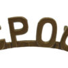 Canadian Permanent Ordnance Corps (C.P.O.C.) Shoulder Title (Caron Bros 1919)