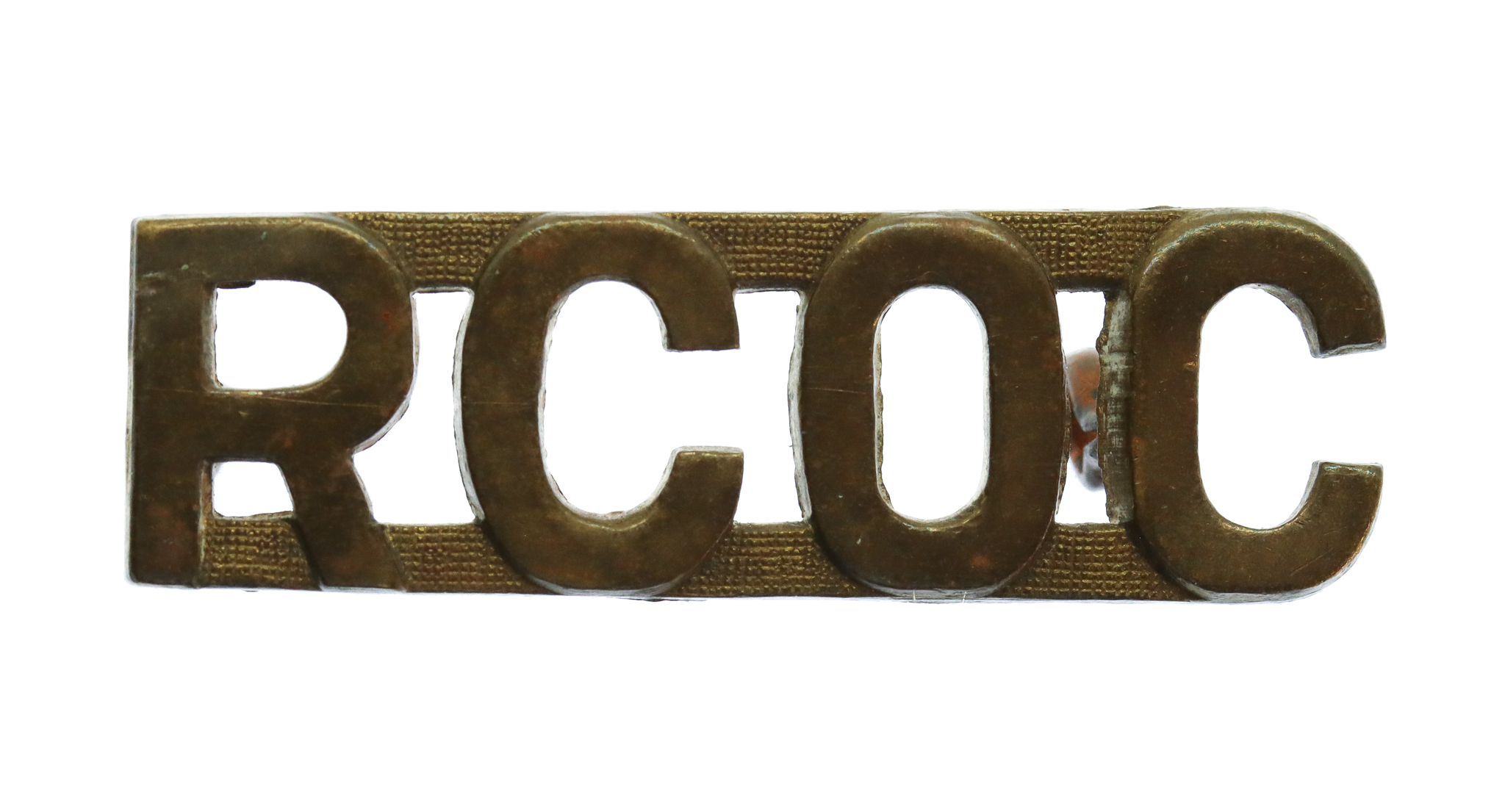 Royal Canadian Ordnance Corps (R.C.O.C.) Shoulder Title