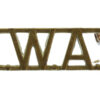 Canadian Women's Army Corps (C.W.A.C.) Shoulder Title