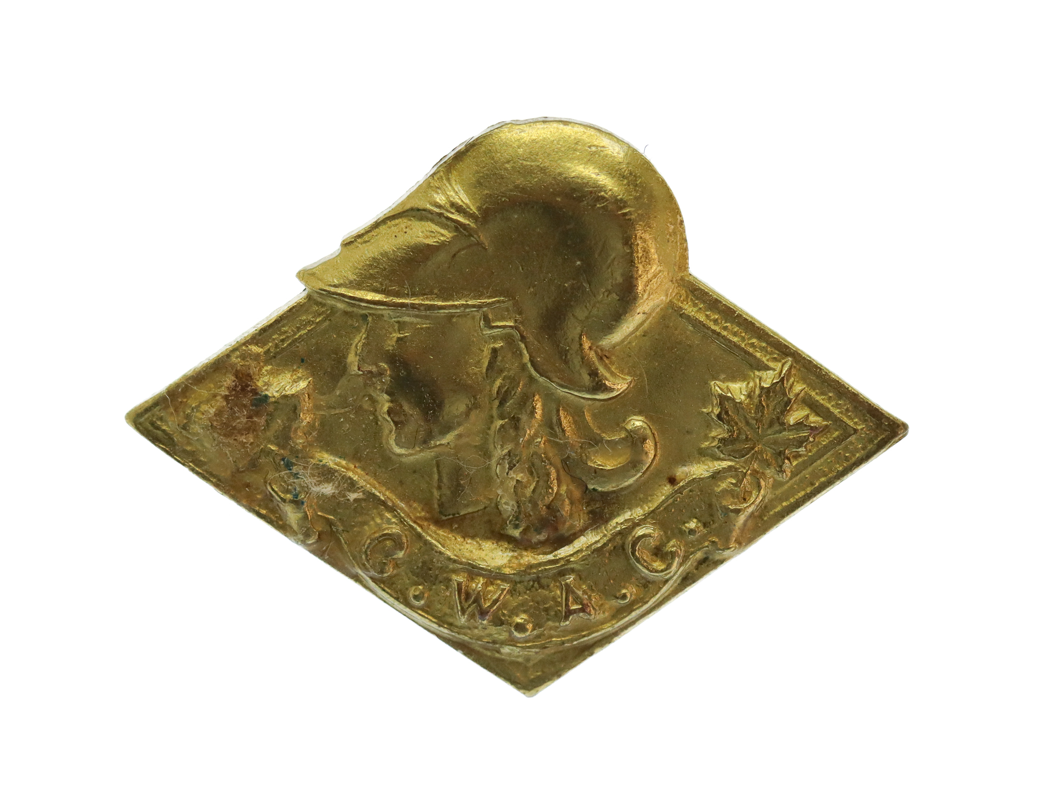 Canadian Women's Army Corps (C.W.A.C.) Collar Badge