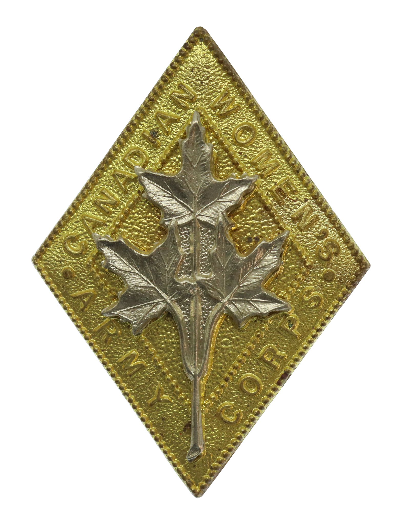 Canadian Women's Army Corps (C.W.A.C.) Cap Badge