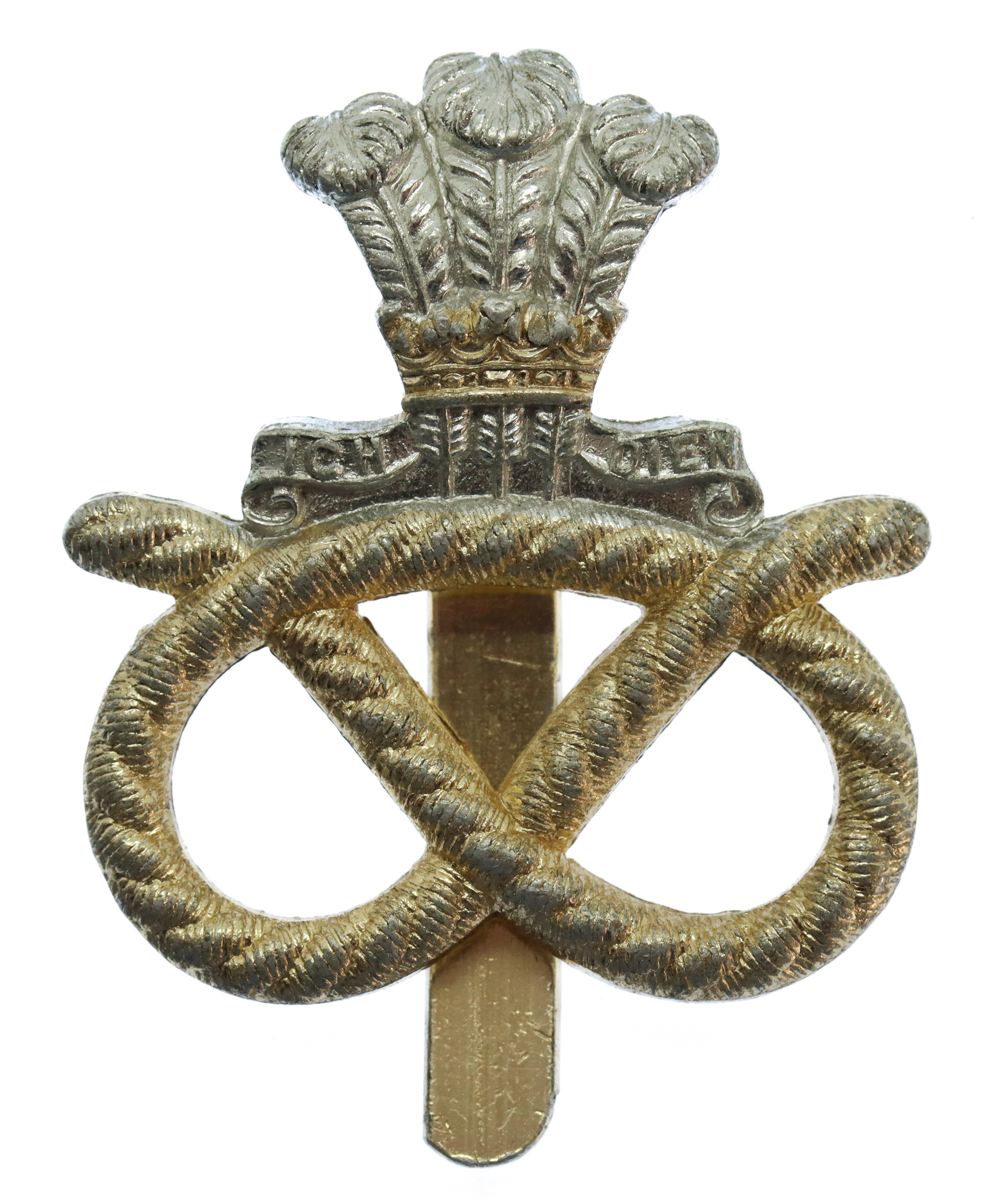 Staffordshire Regiment Anodised (Staybrite) Cap Badge