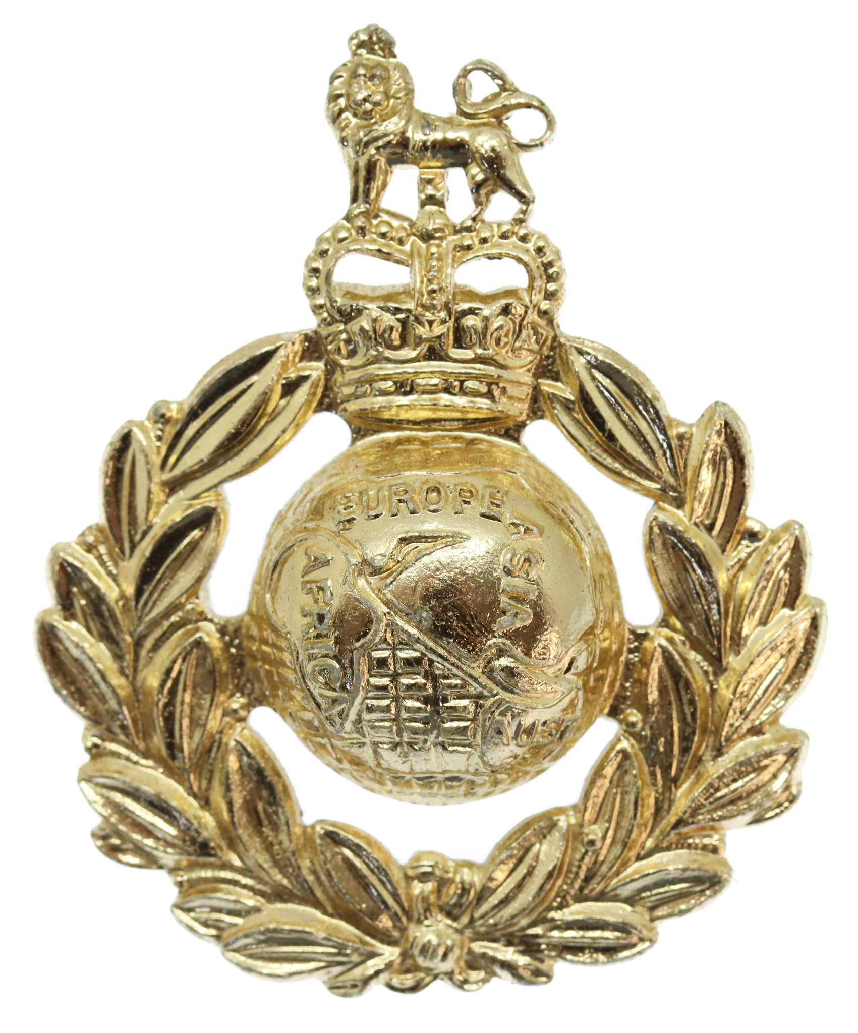 Royal Marines Anodised (Staybrite) Cap Badge