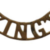 King's Liverpool Regiment (KING'S) Shoulder Title