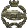 Royal Tank Regiment Cap Badge - King's Crown