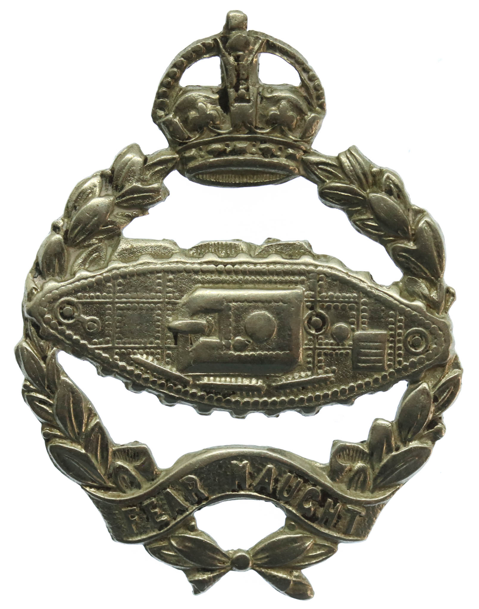 Royal Tank Regiment Cap Badge - King's Crown