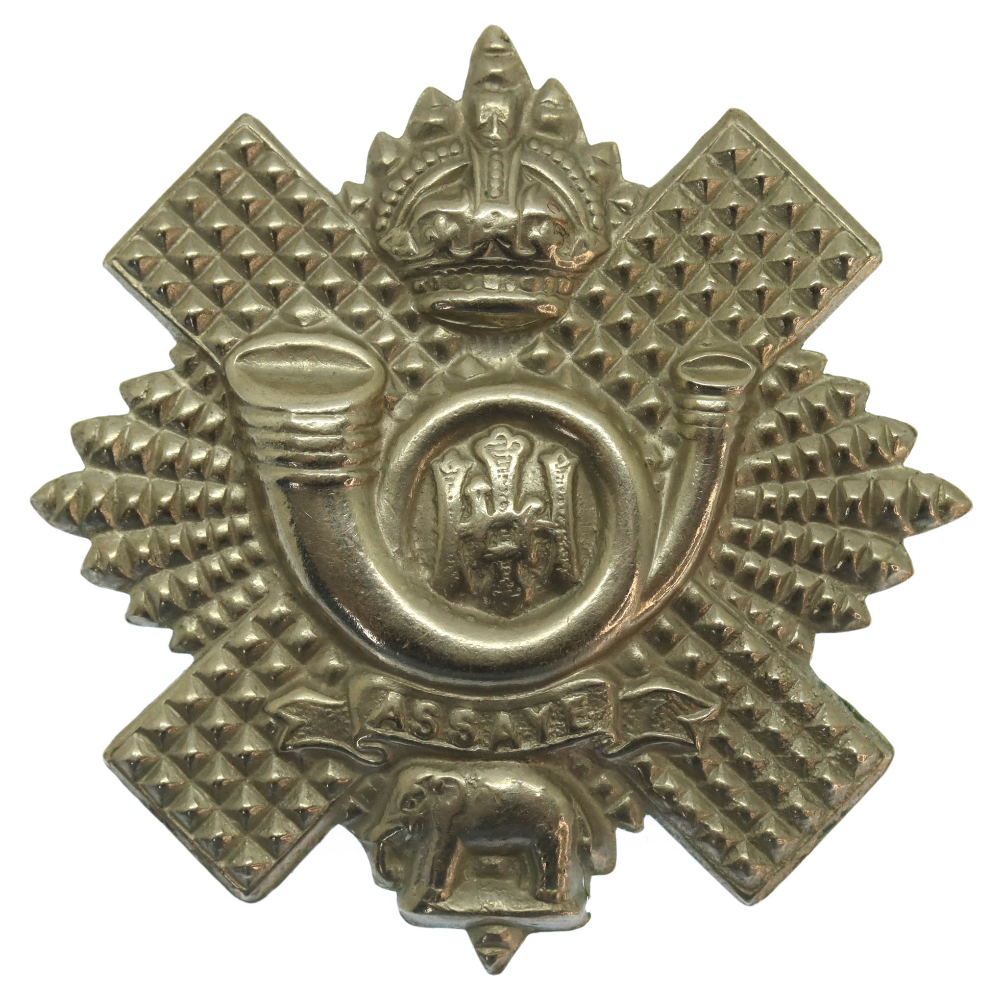 Highland Light Infantry (H.L.I.) Cap Badge - King's crown