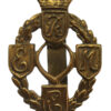 Royal Electrical & Mechanical Engineers (R.E.M.E.) Cap Badge - King's Crown (1st Pattern)