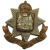 East Surrey Regiment Cap Badge - King's Crown