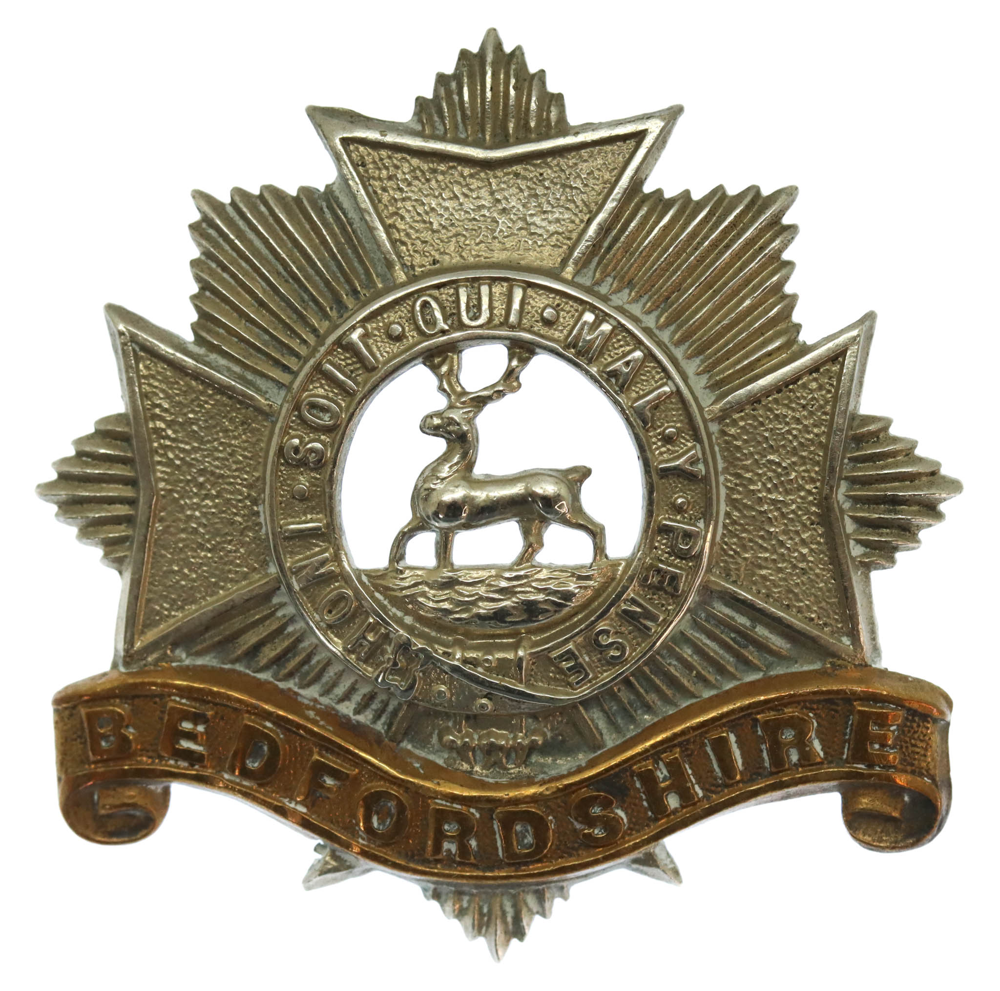 Victorian/Edwardian Bedfordshire Regiment Cap Badge
