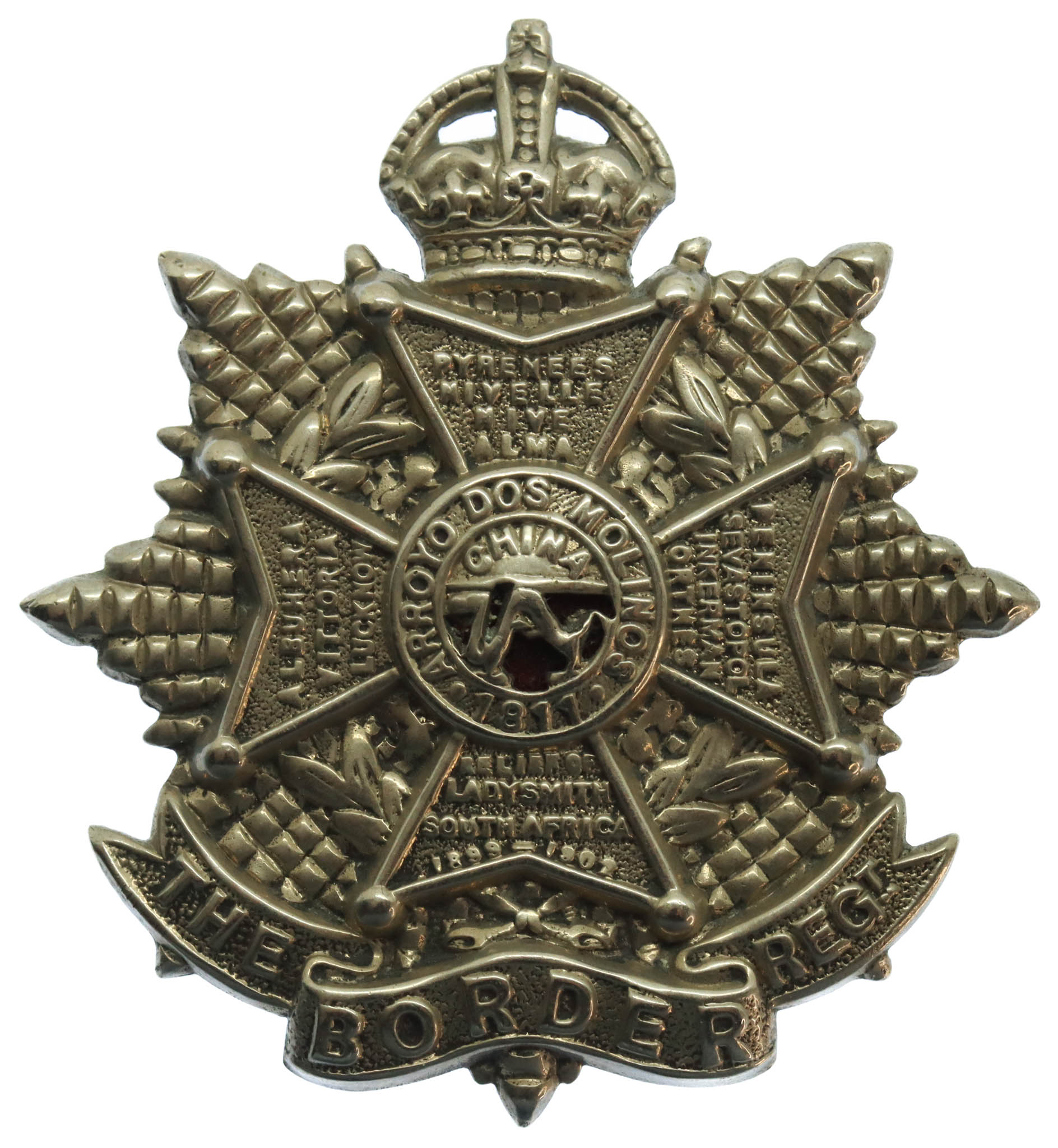 Border Regiment Cap Badge - King's Crown