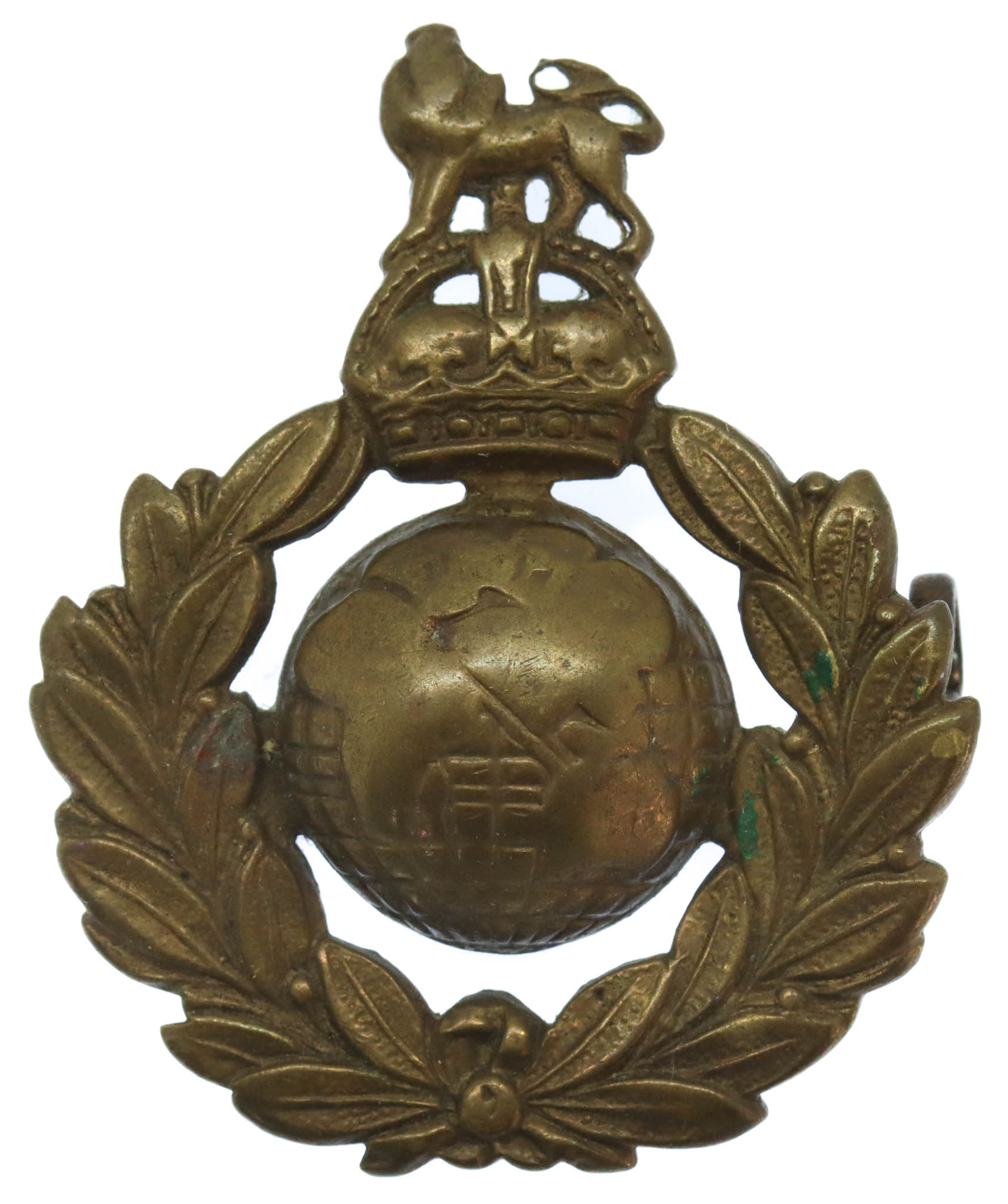 Royal Marines Cap Badge - King's Crown