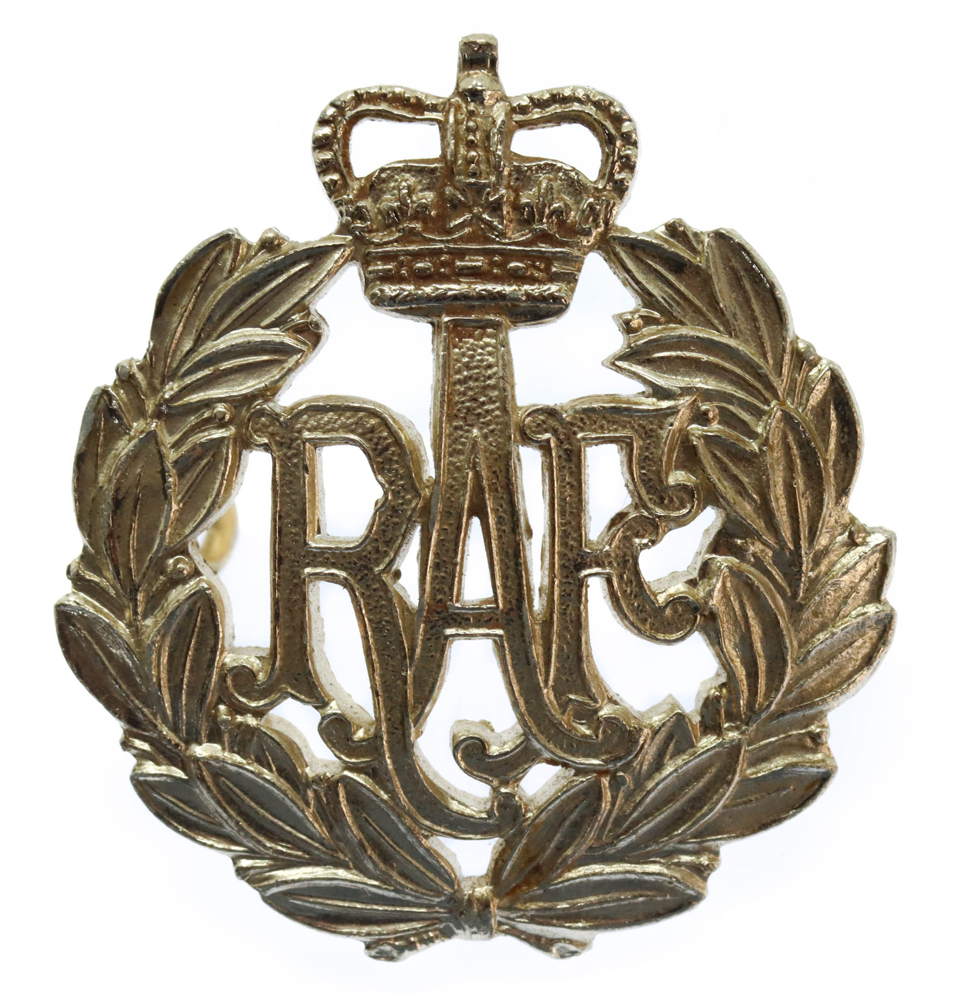 Royal Air Force (R.A.F.) Anodised (Staybrite) Cap Badge